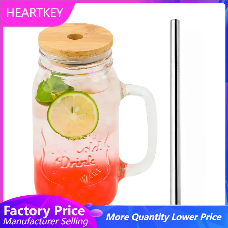 Mason Jar 8Oz - Succo di frutta riutilizzabile Bicchieri da