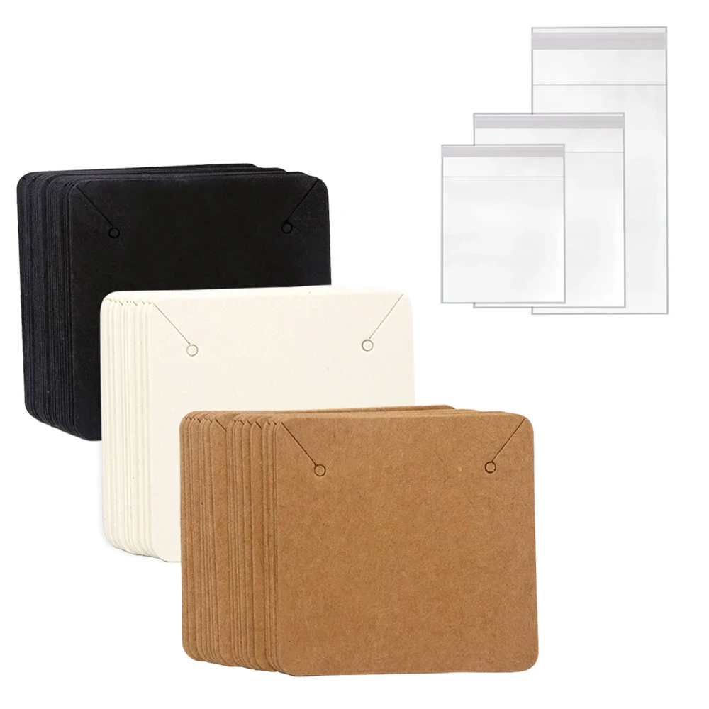 Kraft Hang Tag - 50 PZ 5x5 cm Carta Kraft