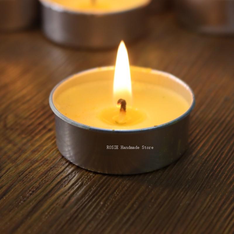 Candle Making Supplies For Beginners - Scatola di alluminio circolare per cera