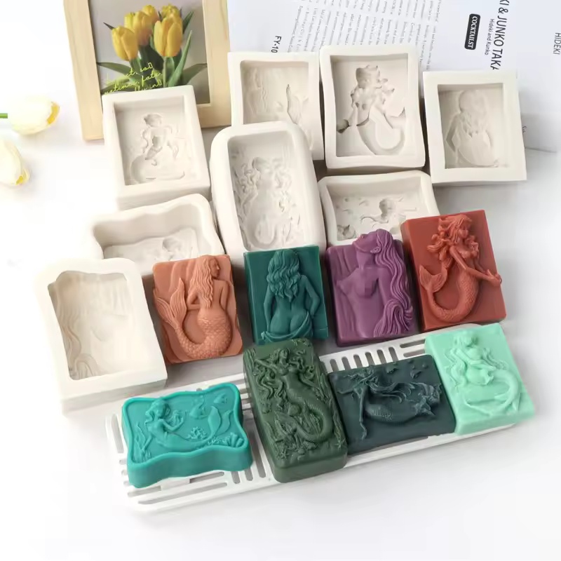 Candle Making Supplies For Beginners - Stampo in Silicone 3D a Forma