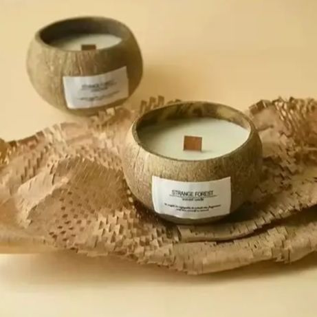 Candela profumata con guscio d - Candle Supplies Free Shipping recensione e prezzo