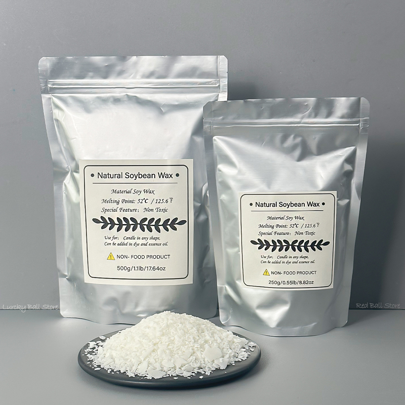 Cera di Soia Pura 1kg/500g/250 - Candle Supplies Bulk recensione e prezzo