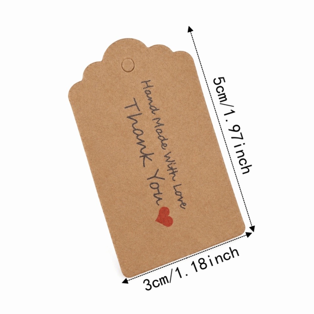 100 etichette in carta kraft f - Kraft Hang Tag recensione e prezzo