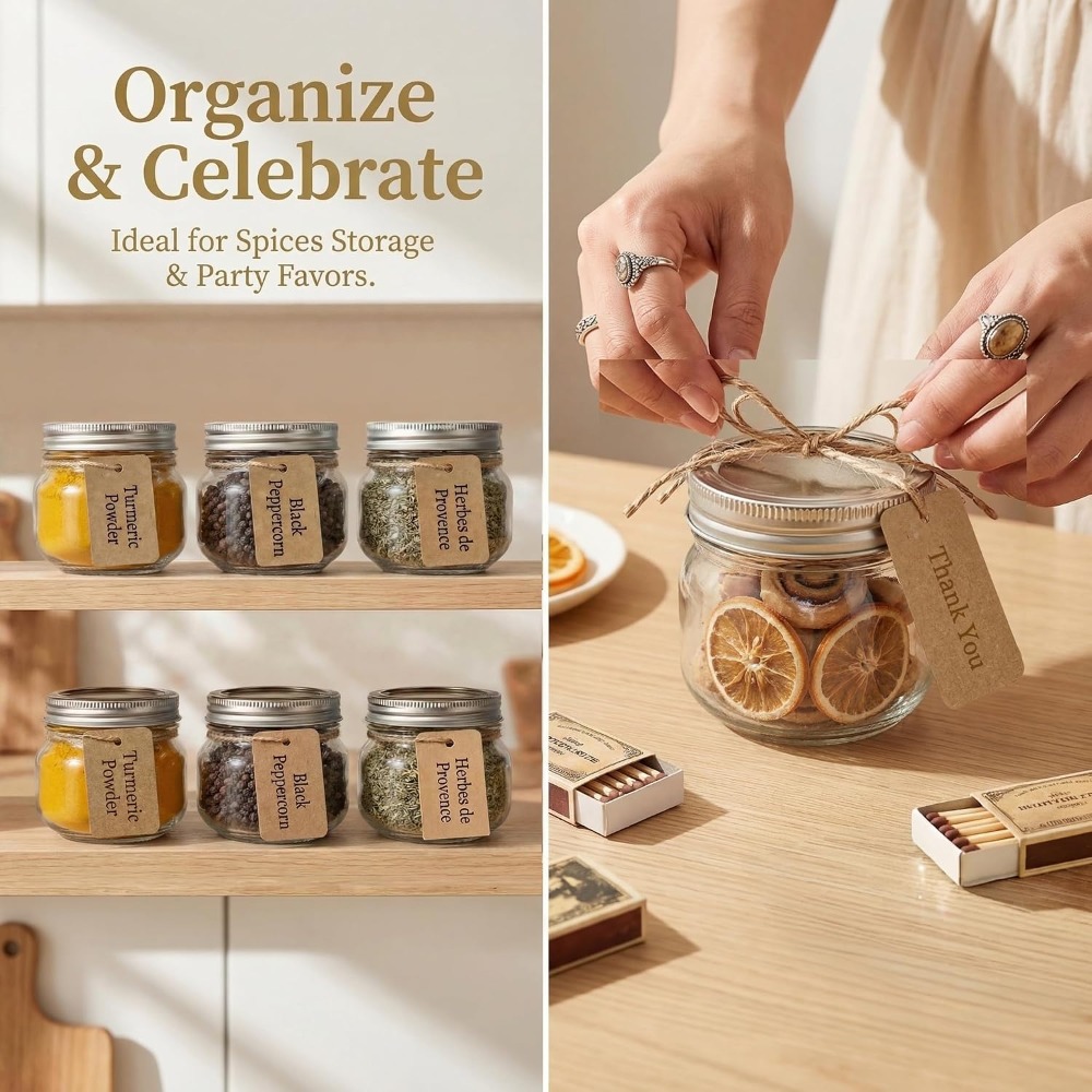 Set di 12 Barattoli Mason da 8 - Mason Jar 8Oz recensione e prezzo