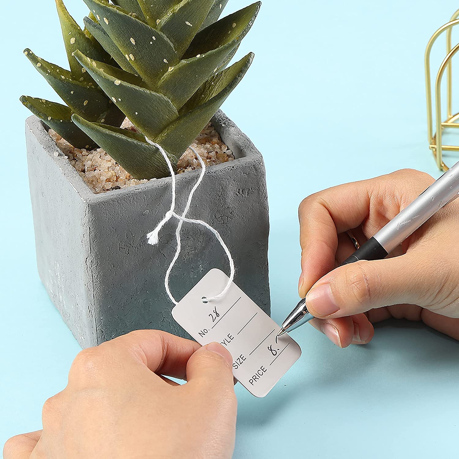 100 pz/lotto 3.5x5 cm Cartelli - Kraft Hang Tag recensione e prezzo