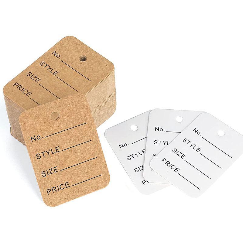 100 pz/lotto 3.5x5 cm Cartelli - Kraft Hang Tag recensione e prezzo