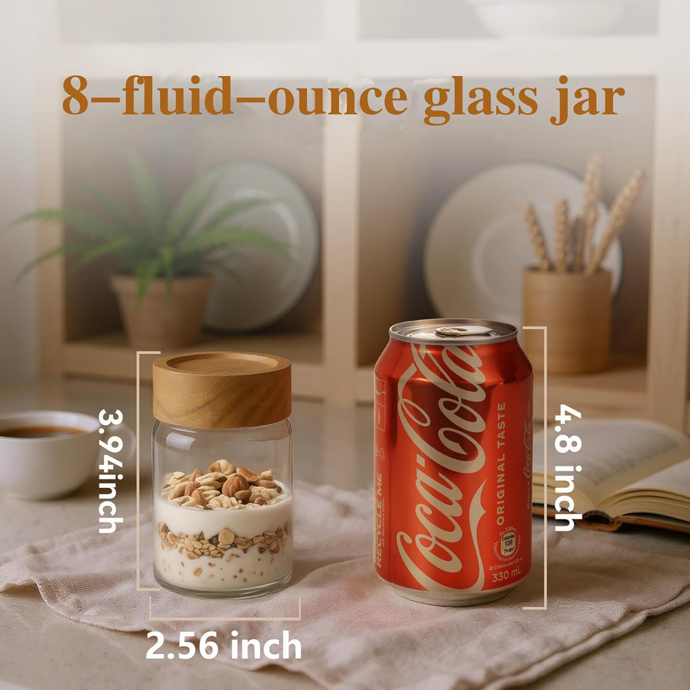 Barattoli in Vetro da 250ml 8o - Mason Jar 8Oz recensione e prezzo
