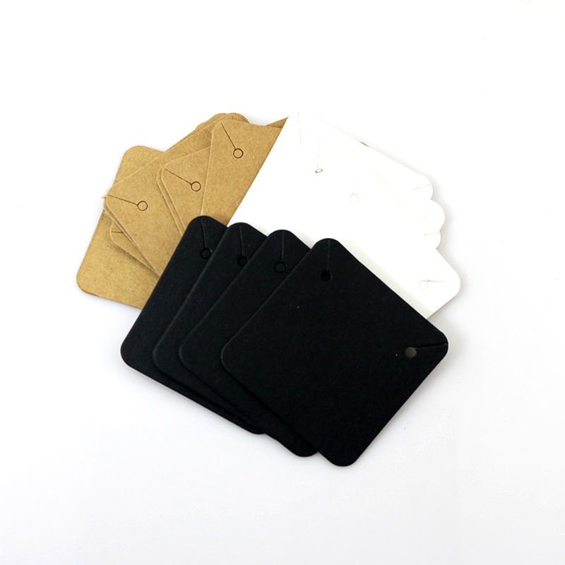 50 pz 5x5cm vuoto Kraft collan - Kraft Hang Tag recensione e prezzo