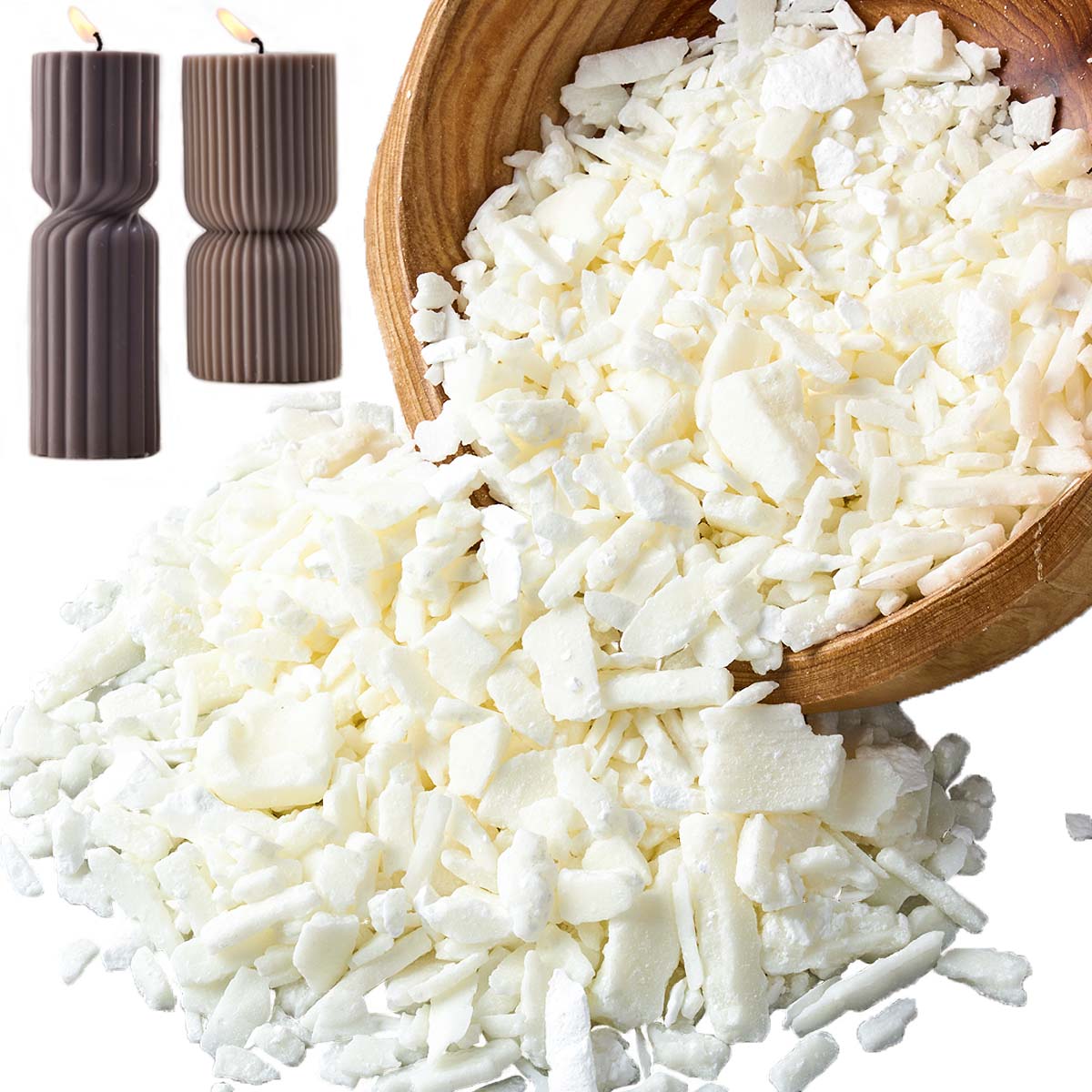 1 libbra di cera di soia bianc - Candle Making Supplies For Beginners recensione e prezzo