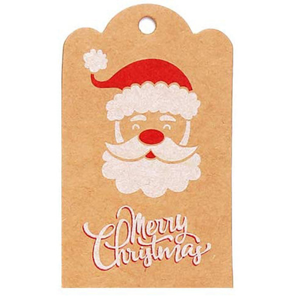 Etichette di buon Natale Etich - Kraft Hang Tag recensione e prezzo