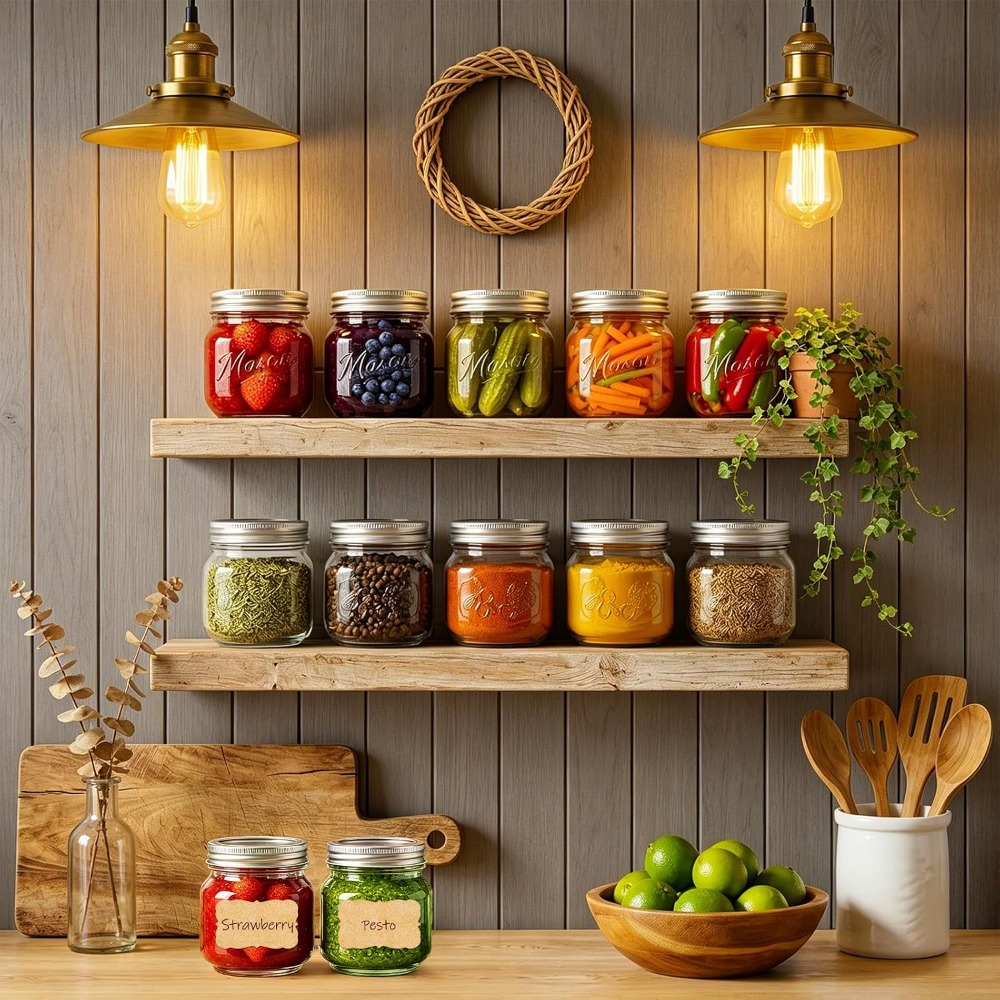Barattoli Mason da 8 oz con co - Mason Jar 8Oz recensione e prezzo