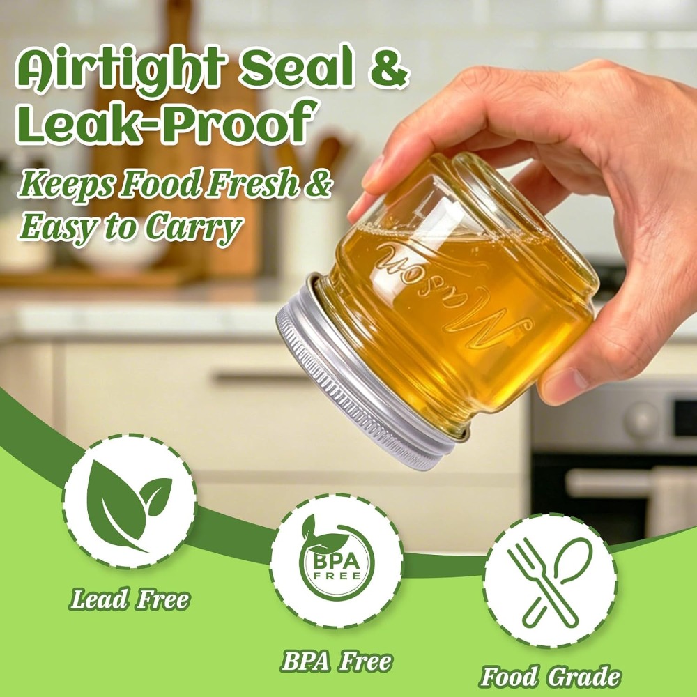Barattoli Mason da 8 oz con co - Mason Jar 8Oz recensione e prezzo