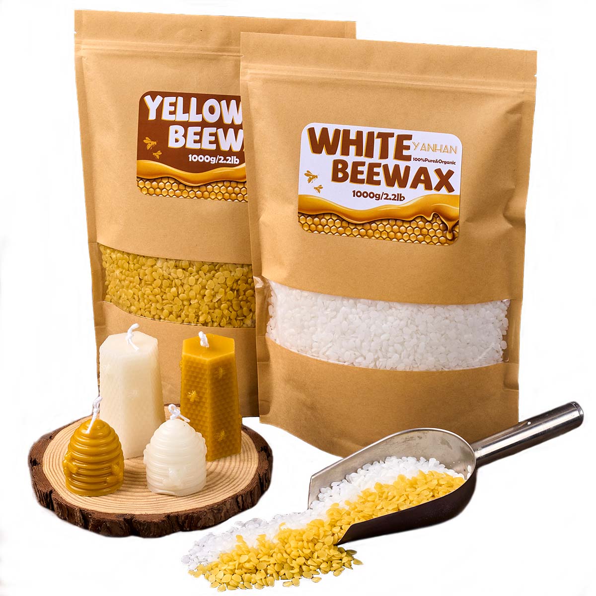 1000g puro naturale granulare  - Candle Supplies Bulk recensione e prezzo
