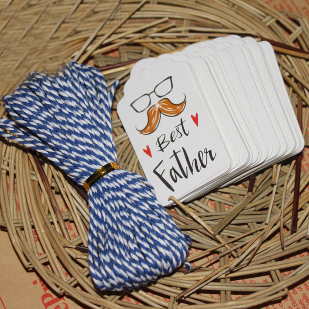 100 Etichette Regalo in Carta  - Kraft Hang Tag recensione e prezzo