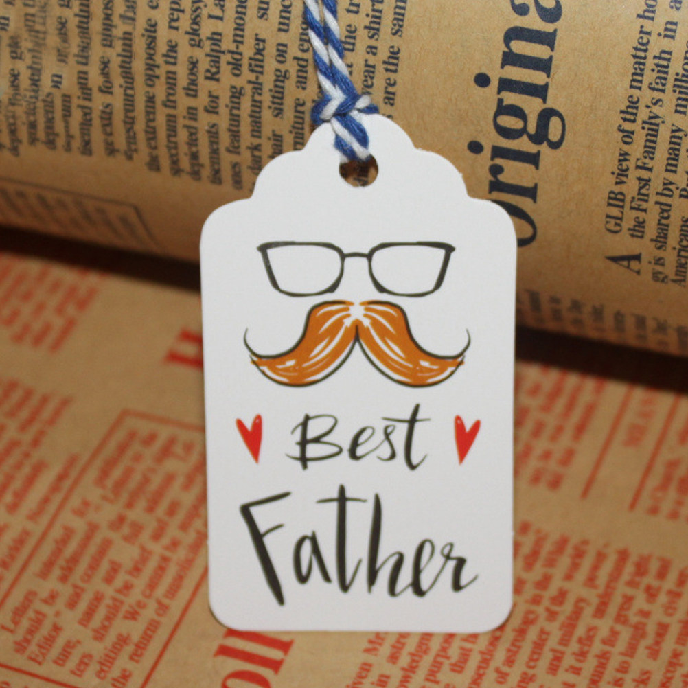 100 Etichette Regalo in Carta  - Kraft Hang Tag recensione e prezzo