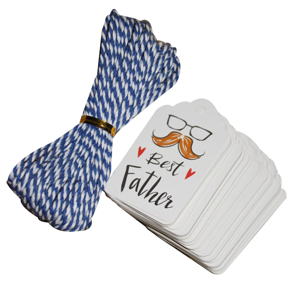 100 Etichette Regalo in Carta  - Kraft Hang Tag recensione e prezzo