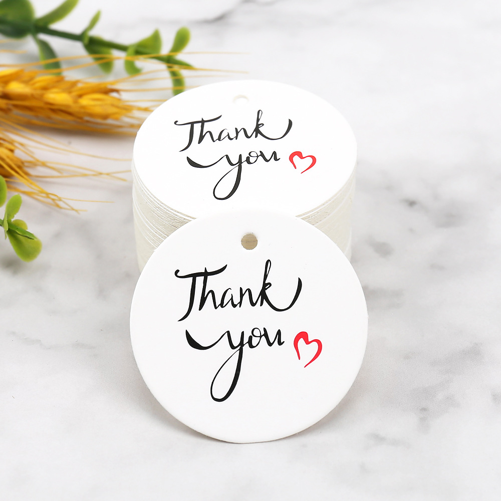 100 Etichette Rotonde in Carta - Kraft Hang Tag recensione e prezzo