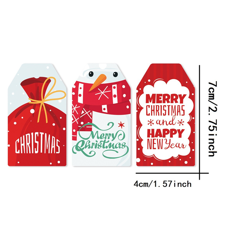 50 pezzi di carta natalizia et - Kraft Hang Tag recensione e prezzo