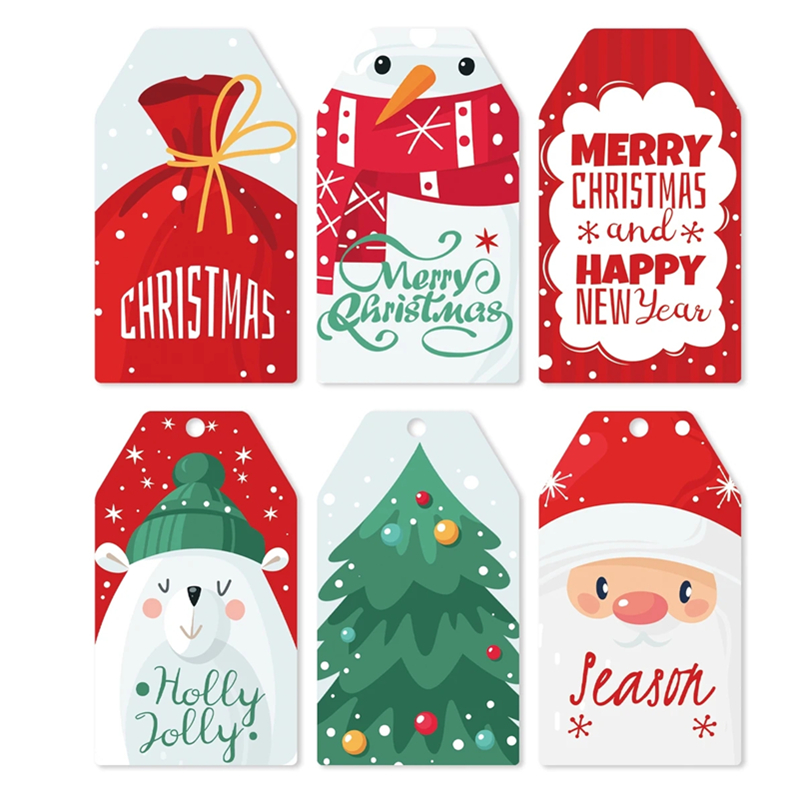 50 pezzi di carta natalizia et - Kraft Hang Tag recensione e prezzo