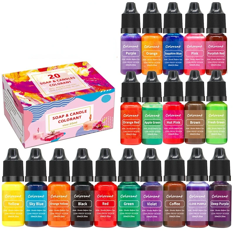 20 colori ad alta concentrazio - Candle Supplies Bulk recensione e prezzo
