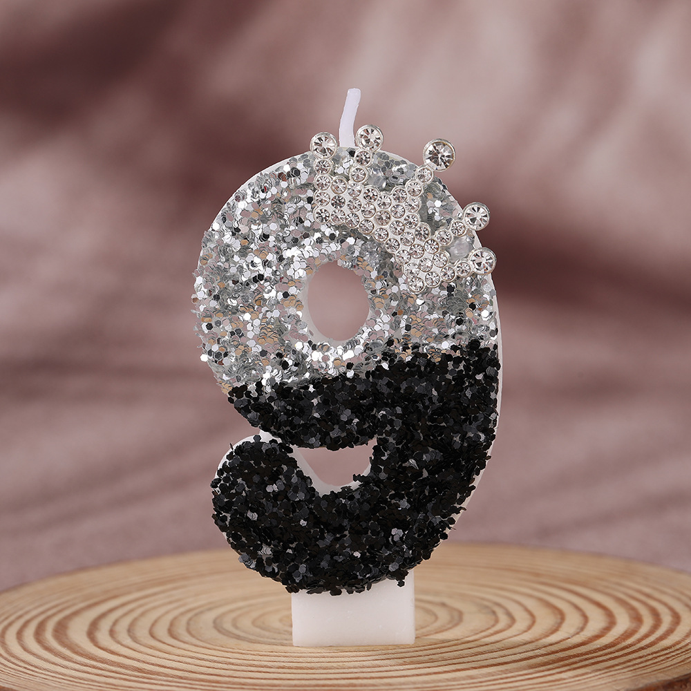 Corona Sfumata Nero-Argento Fa - Candle Supplies Free Shipping recensione e prezzo